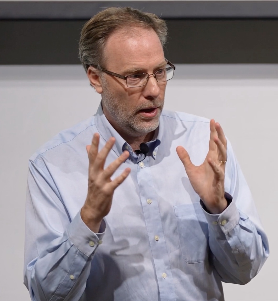 Derek Schuurman presenting